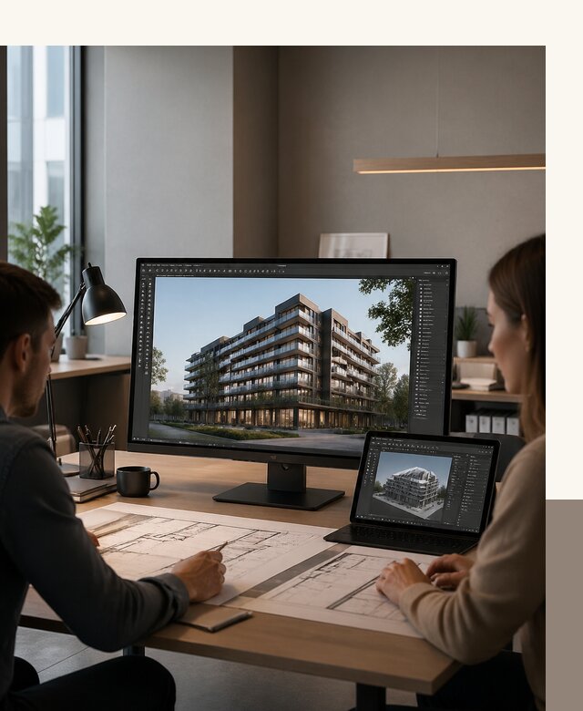 3D визуализация архитектуры и объектов строительства в Ревде