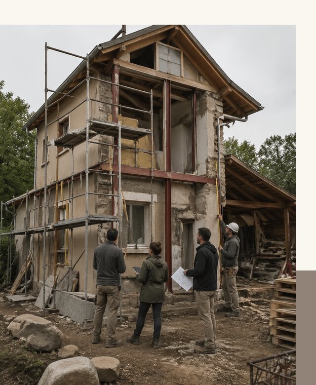 Реконструкция загородного дома под ключ в Ревде от бюро