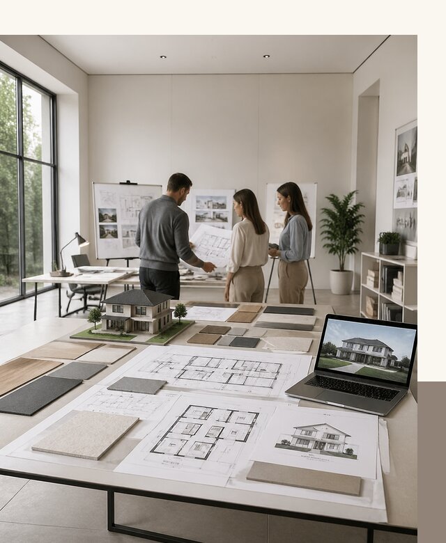 Проекты домов с тремя спальнями под ключ для семьи в Ревде